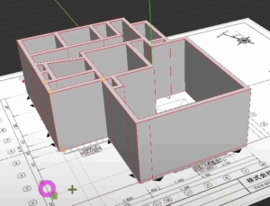 3d wall structure